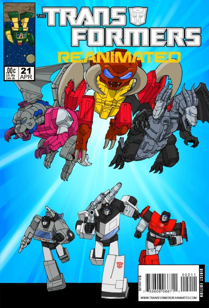 Transformers comic cover