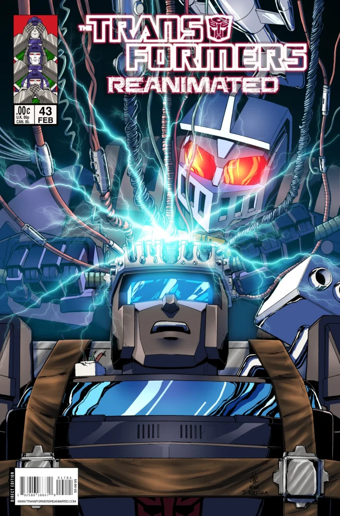 Transformers comic cover with trailbreaker